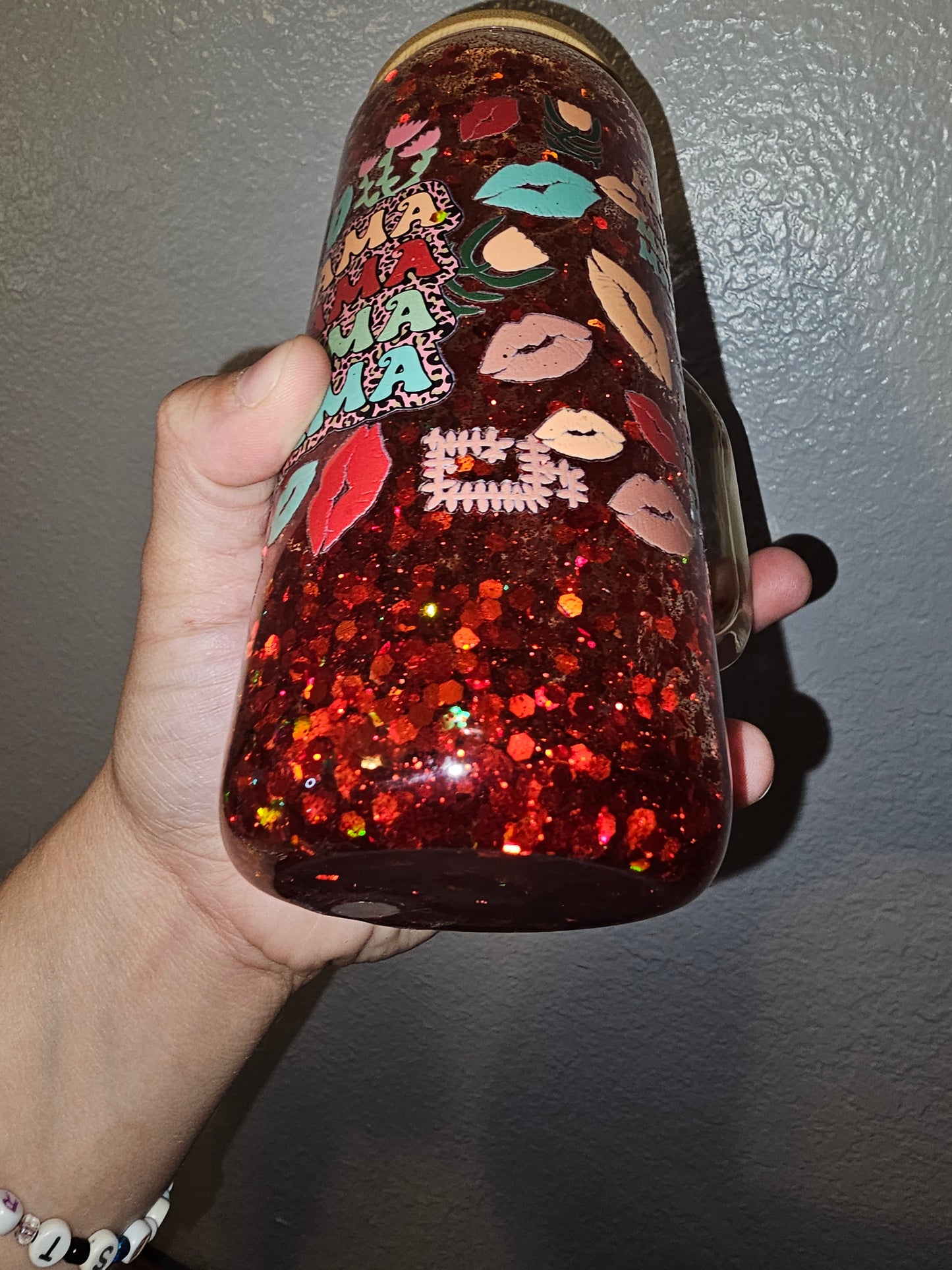 Mama Snowglobe Tumbler