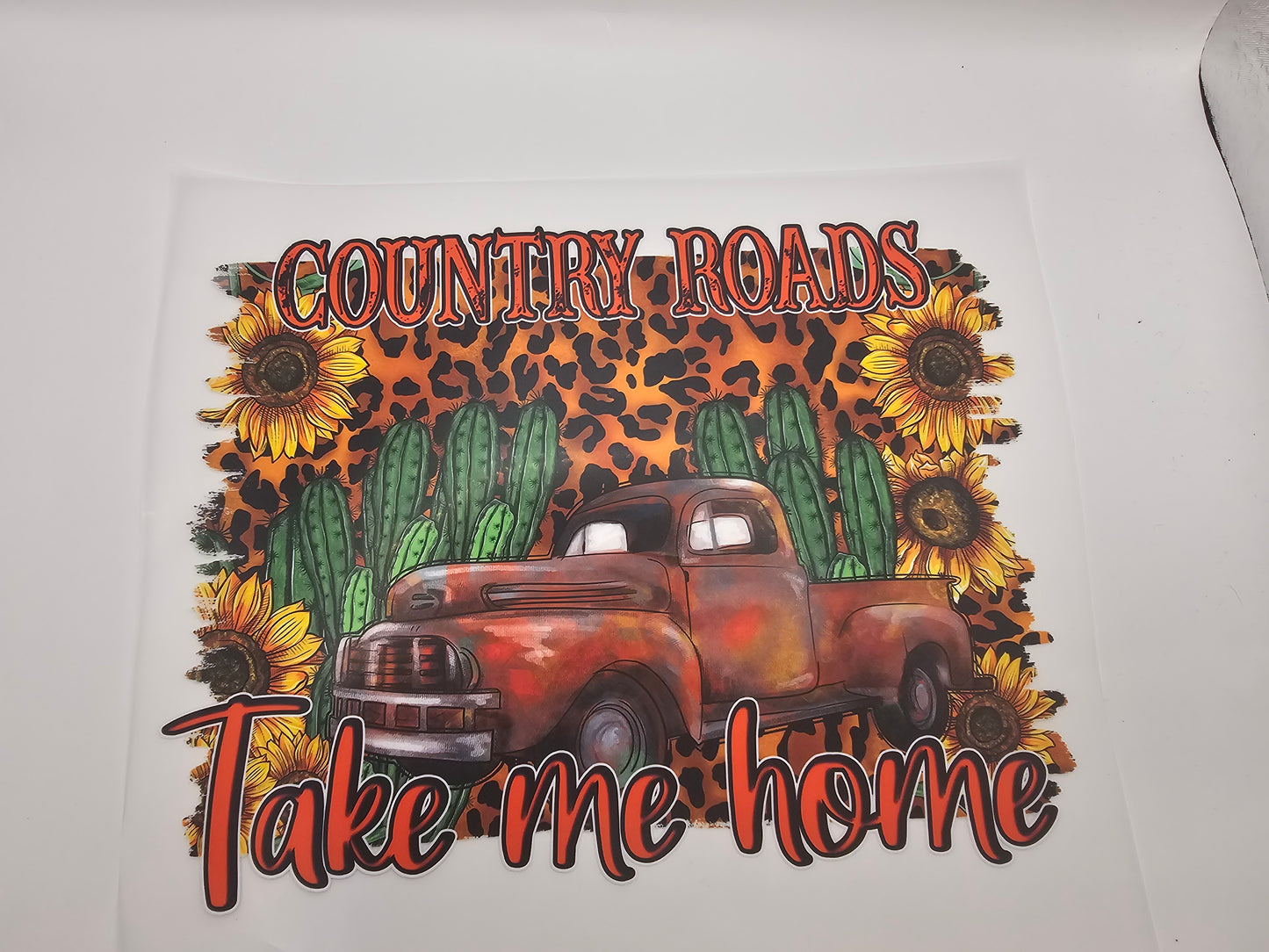 Country Road Take Me Home Print