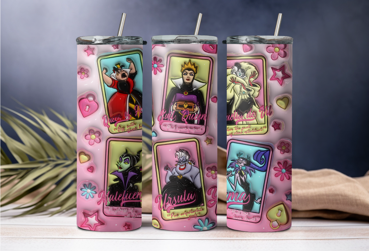 Stellarium Pink Disney Villain 20oz