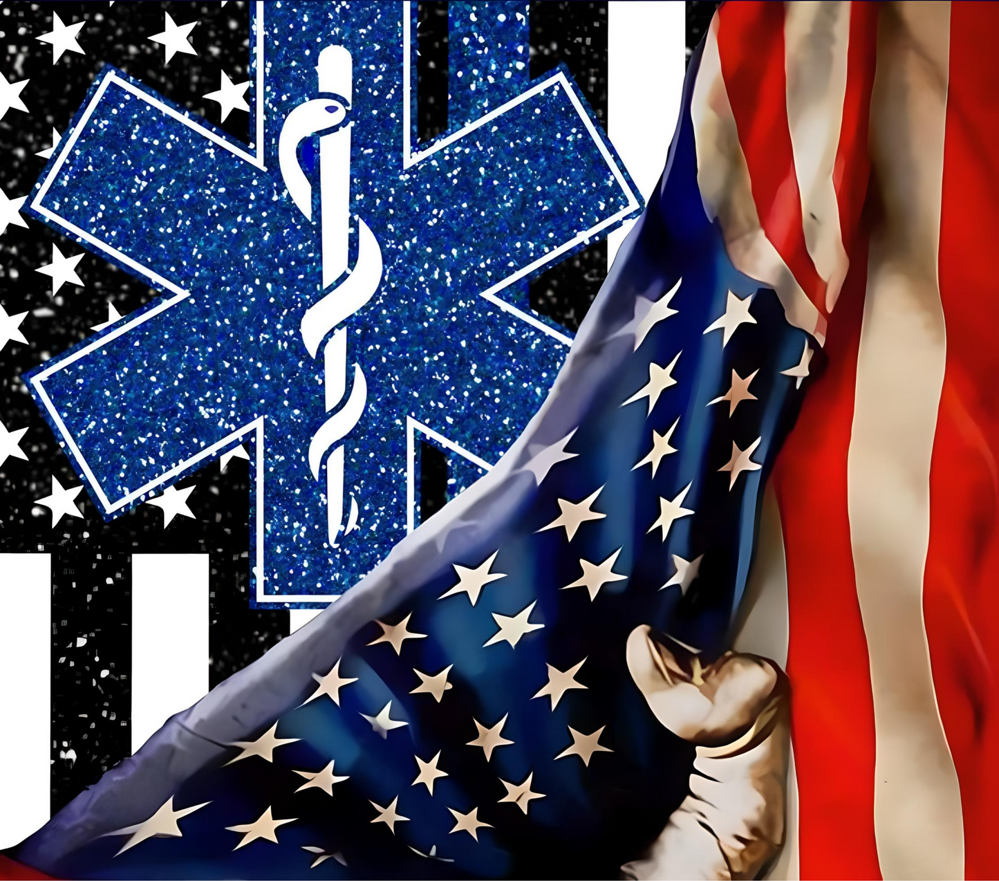 EMT American Flag 20oz