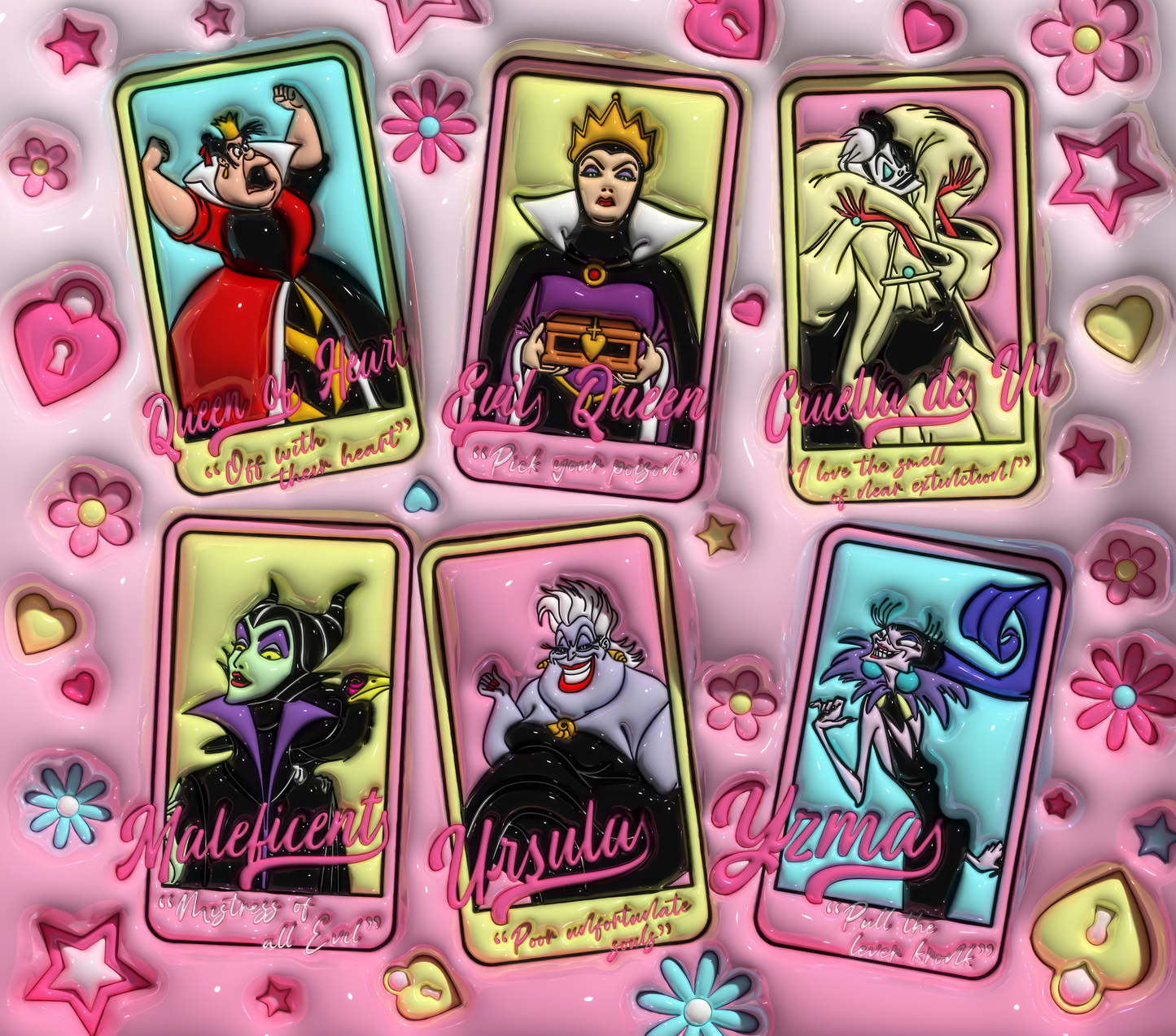 Stellarium Pink Disney Villain 20oz