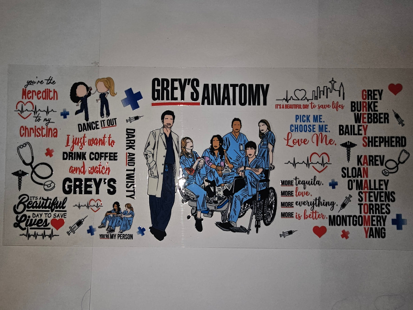 Grey's Anatomy Wrap