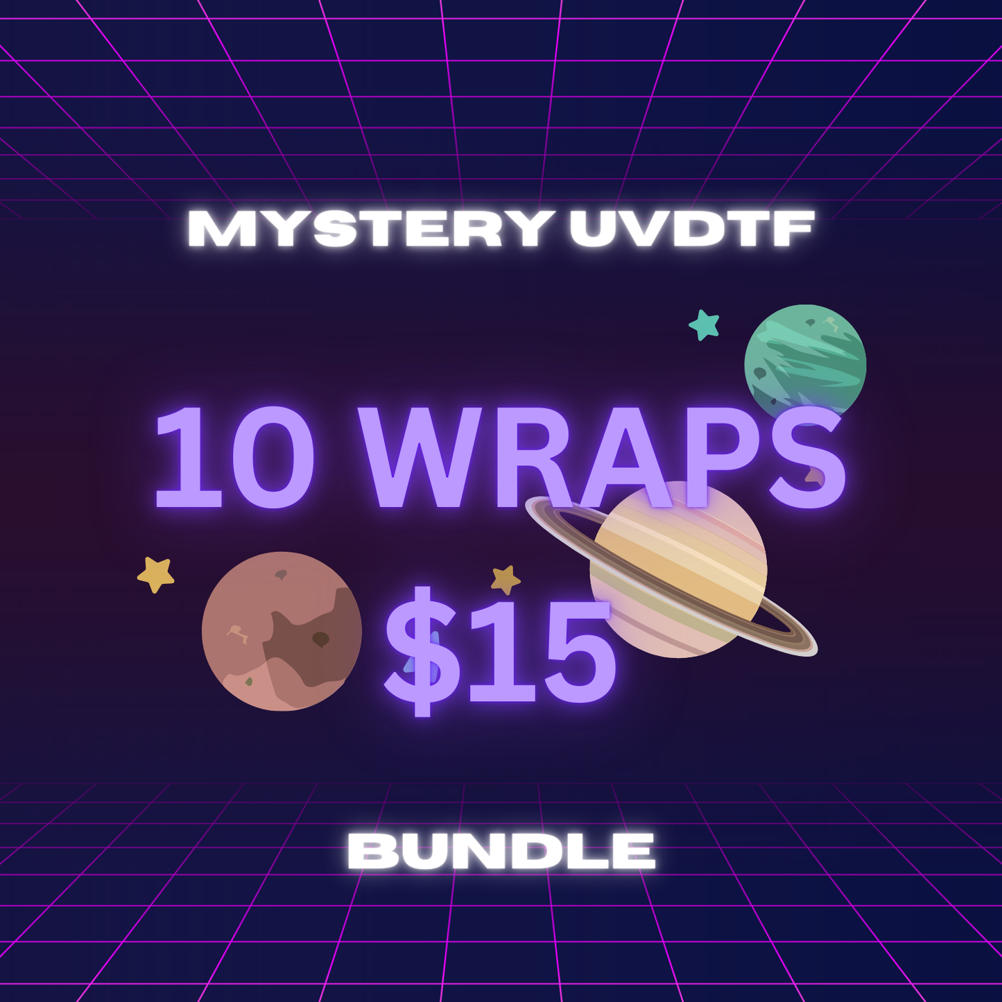 UV DTF Wrap Mystery Bundle