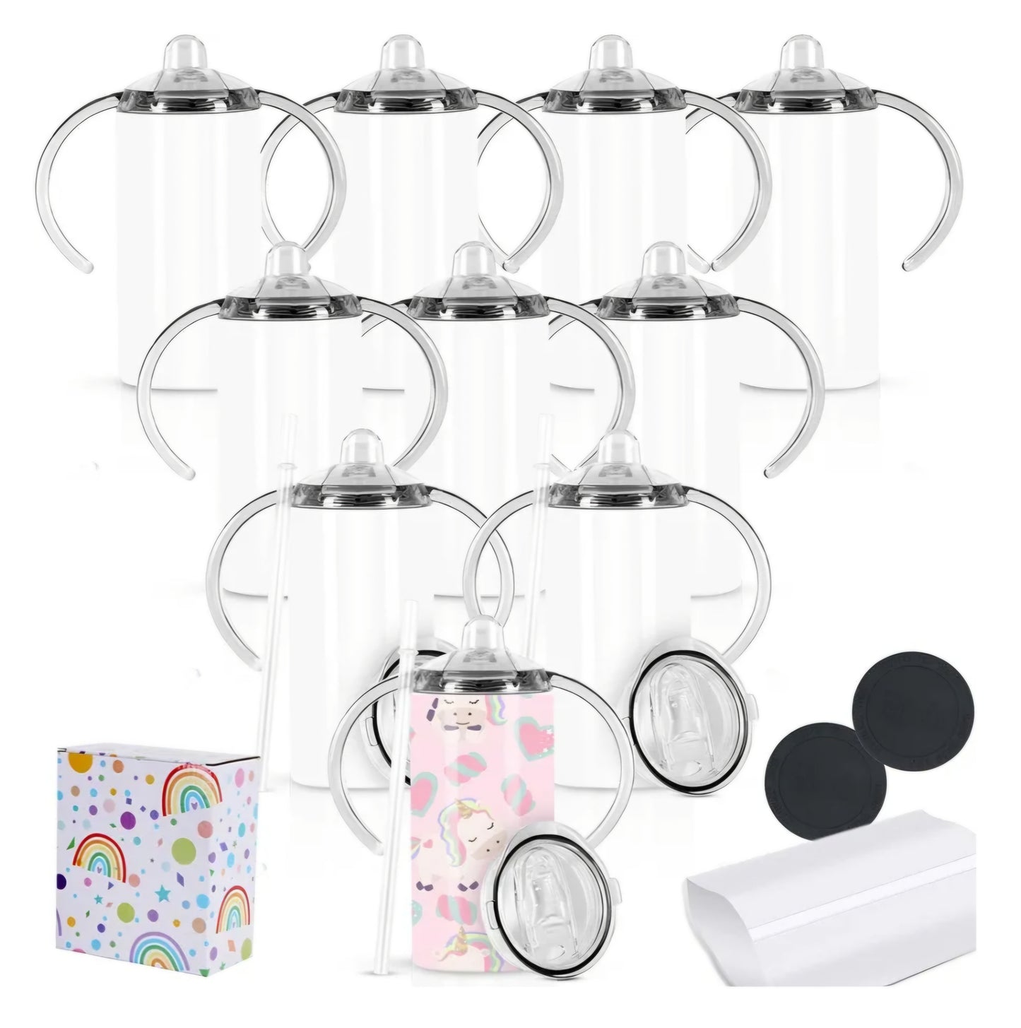 12oz Kids Sippy Cup & Toddler Bottle