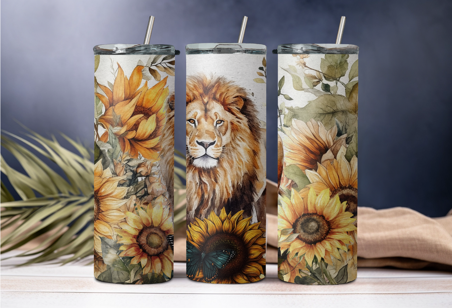 Sunflower Lion 20oz
