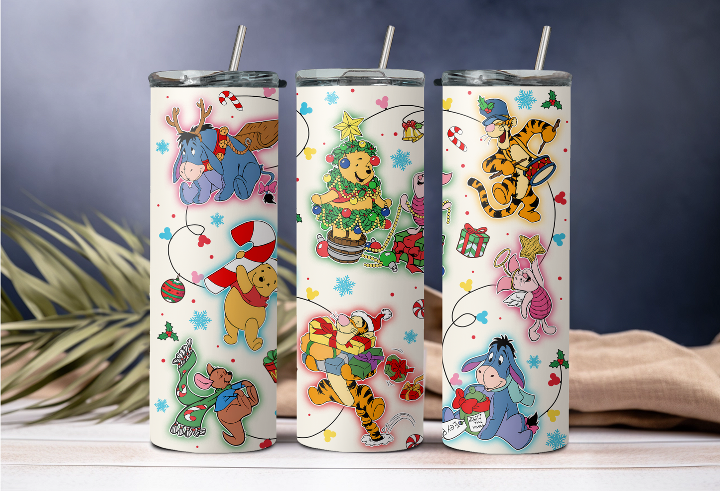 Winnie the Pooh Christmas 20oz