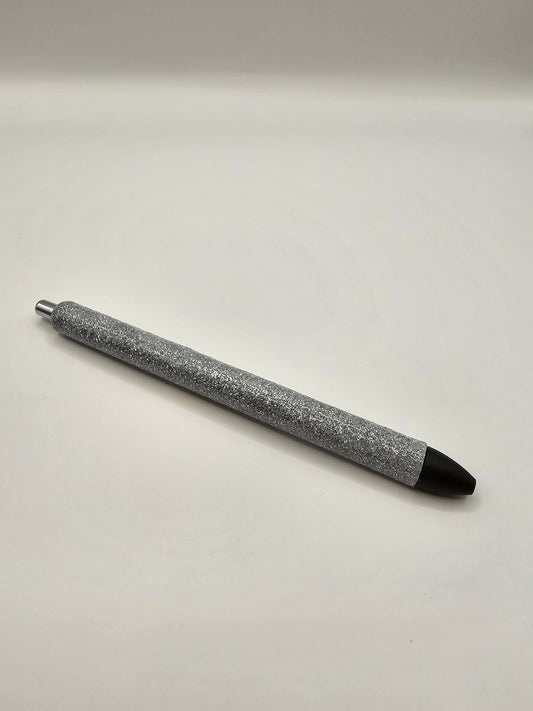 Gray Glitter Pen