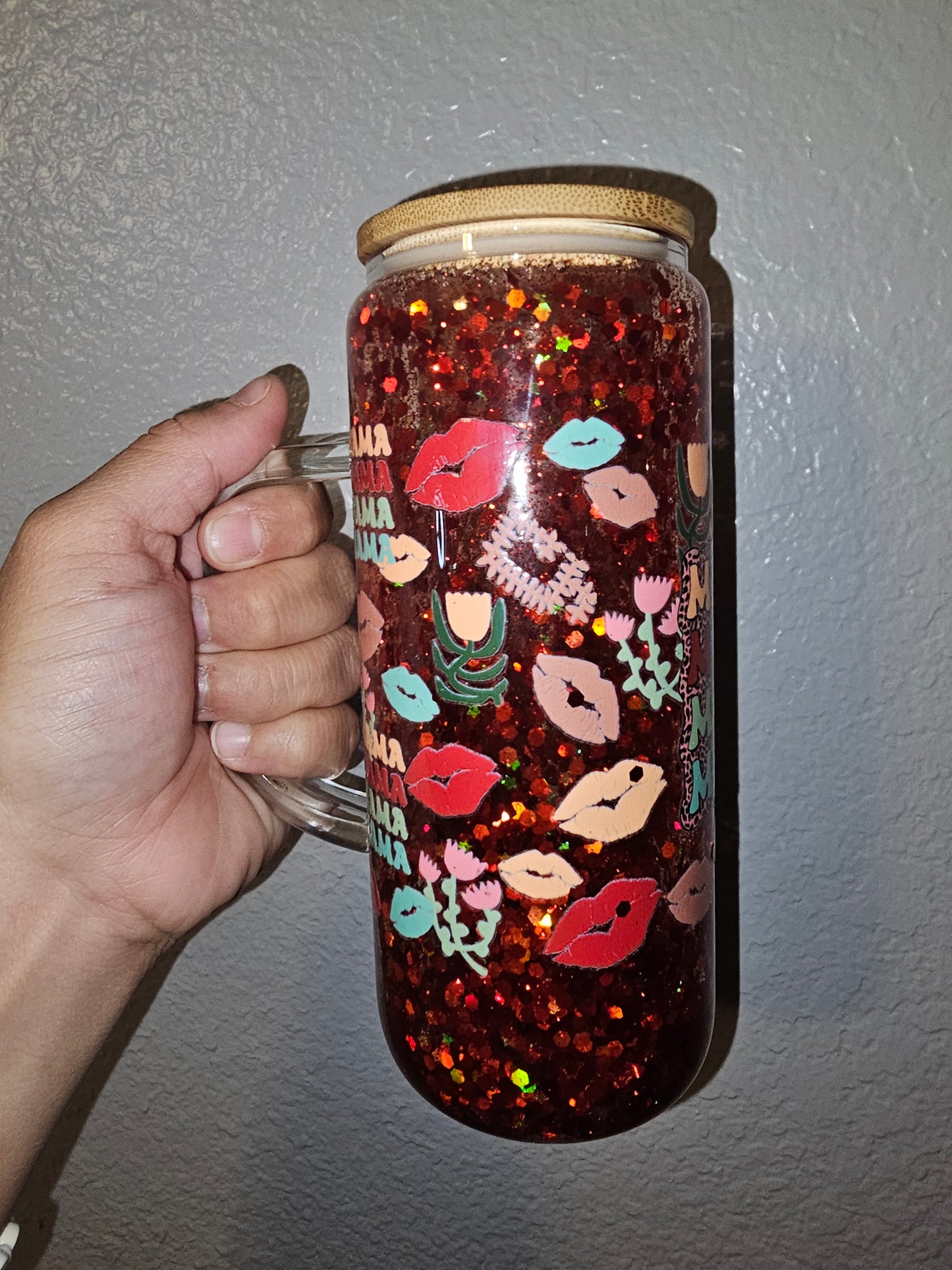 Mama Snowglobe Tumbler
