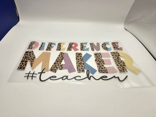 Difference Maker #Teacher Print