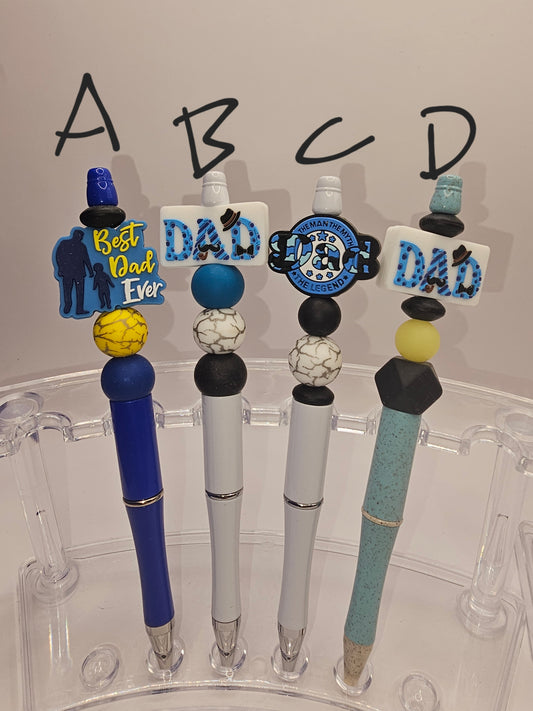 Dad Beaded Pen