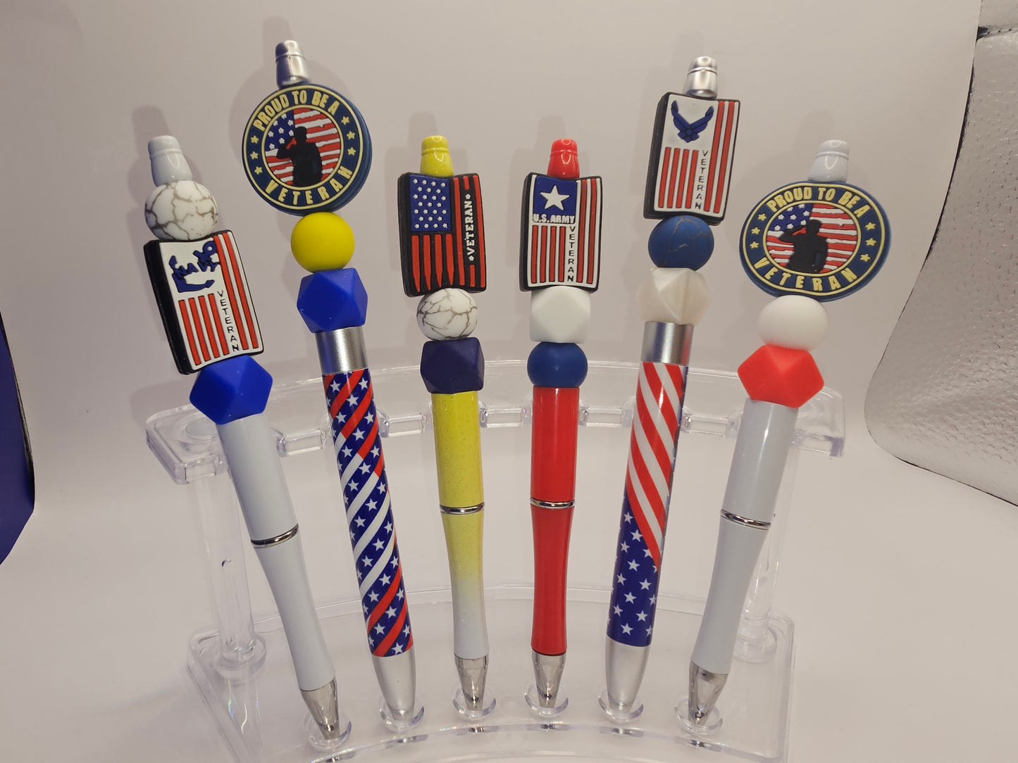 Veteran Beaded Pen