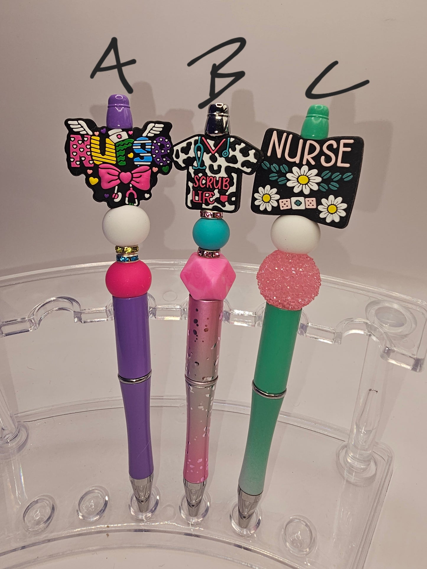 Nurse Beaded Pen