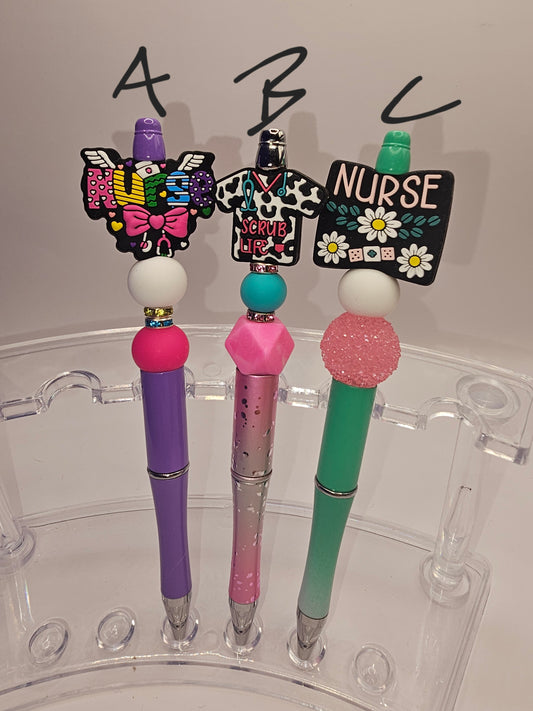 Nurse Beaded Pen