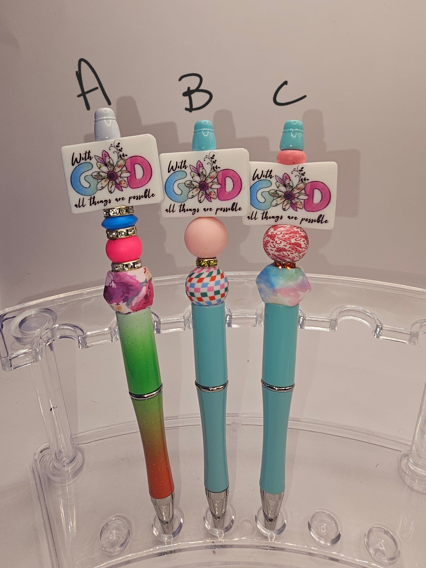 Christian Beaded Pen