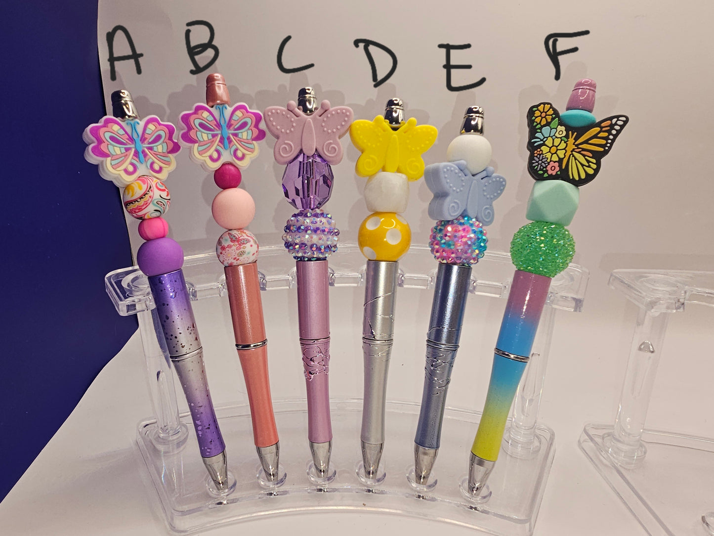 Butterfly Beaded Pen