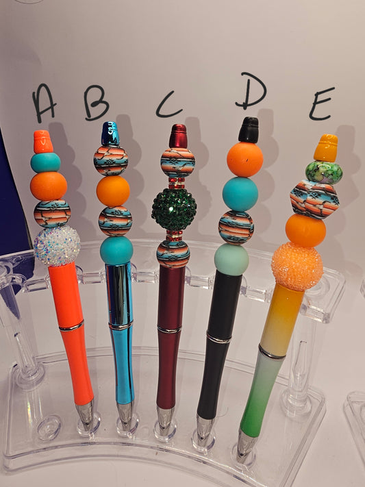 Multicolor/Style Beaded Pen