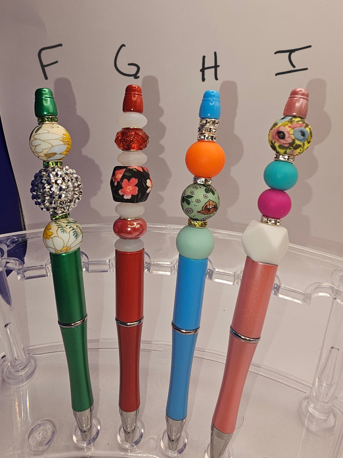 Multicolor/Style Beaded Pen