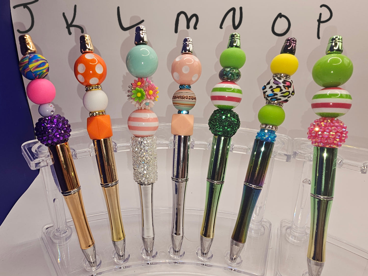 Multicolor/Style Beaded Pen