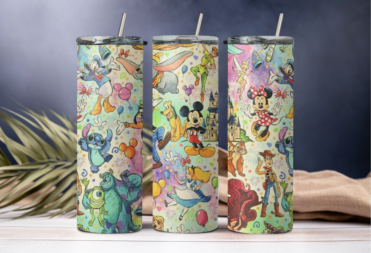 Disney Castle Characters 20oz