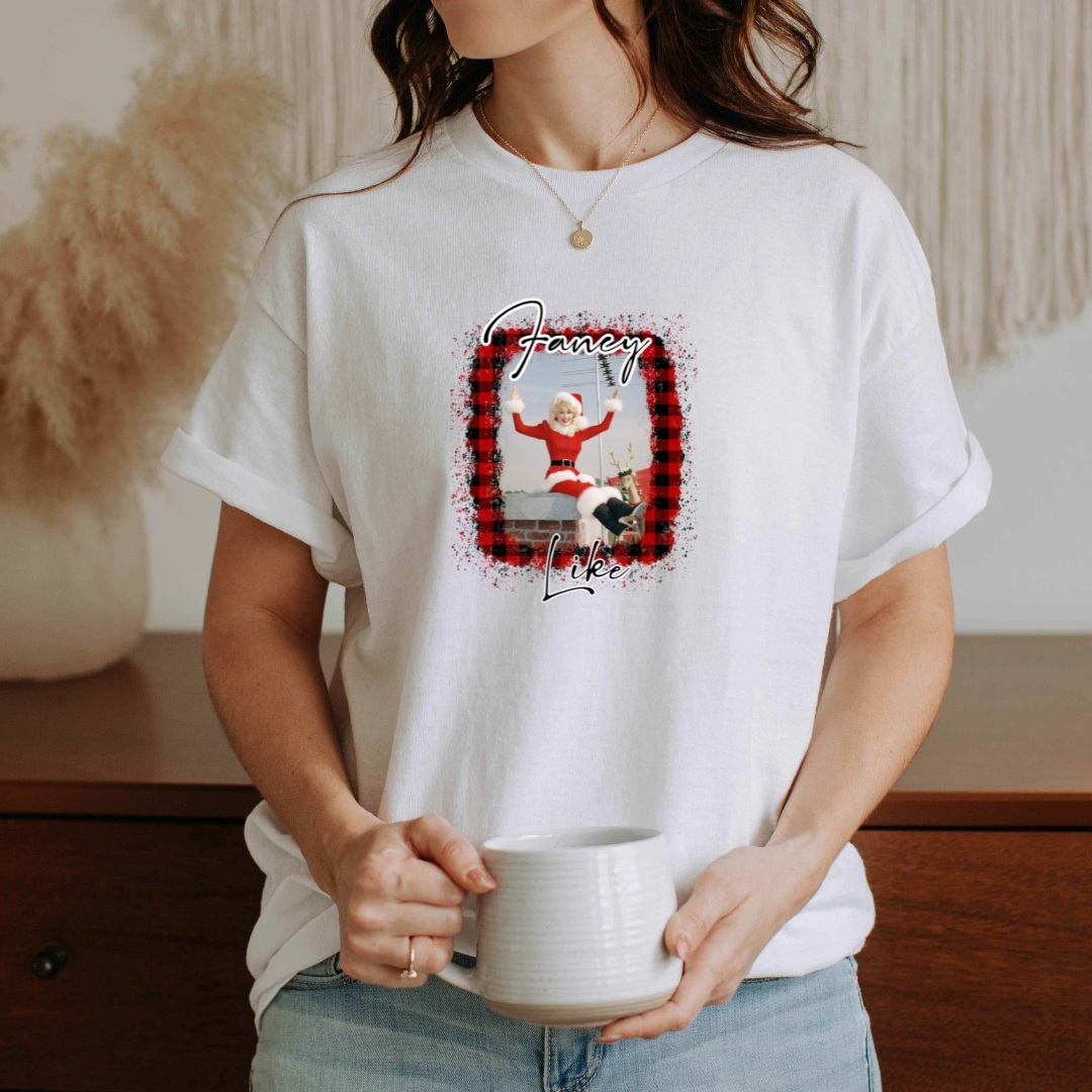 Dolly Parton Fancy Like Holiday Tee