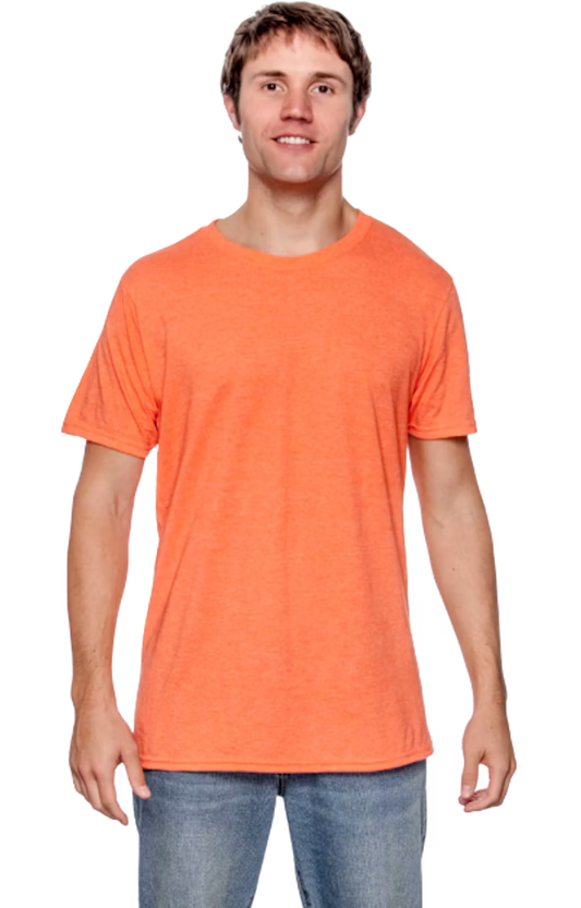 Gildan G640 - Softstyle® Unisex T-Shirt Heather Orange