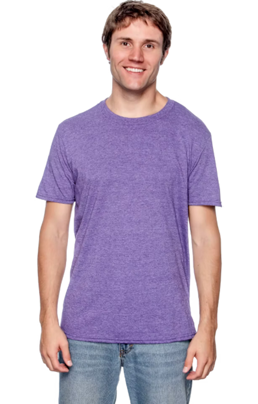 Gildan G640 - Softstyle® Unisex T-Shirt Heather Purple