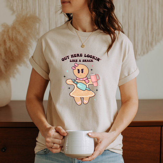 Gingerbread Snack Tee