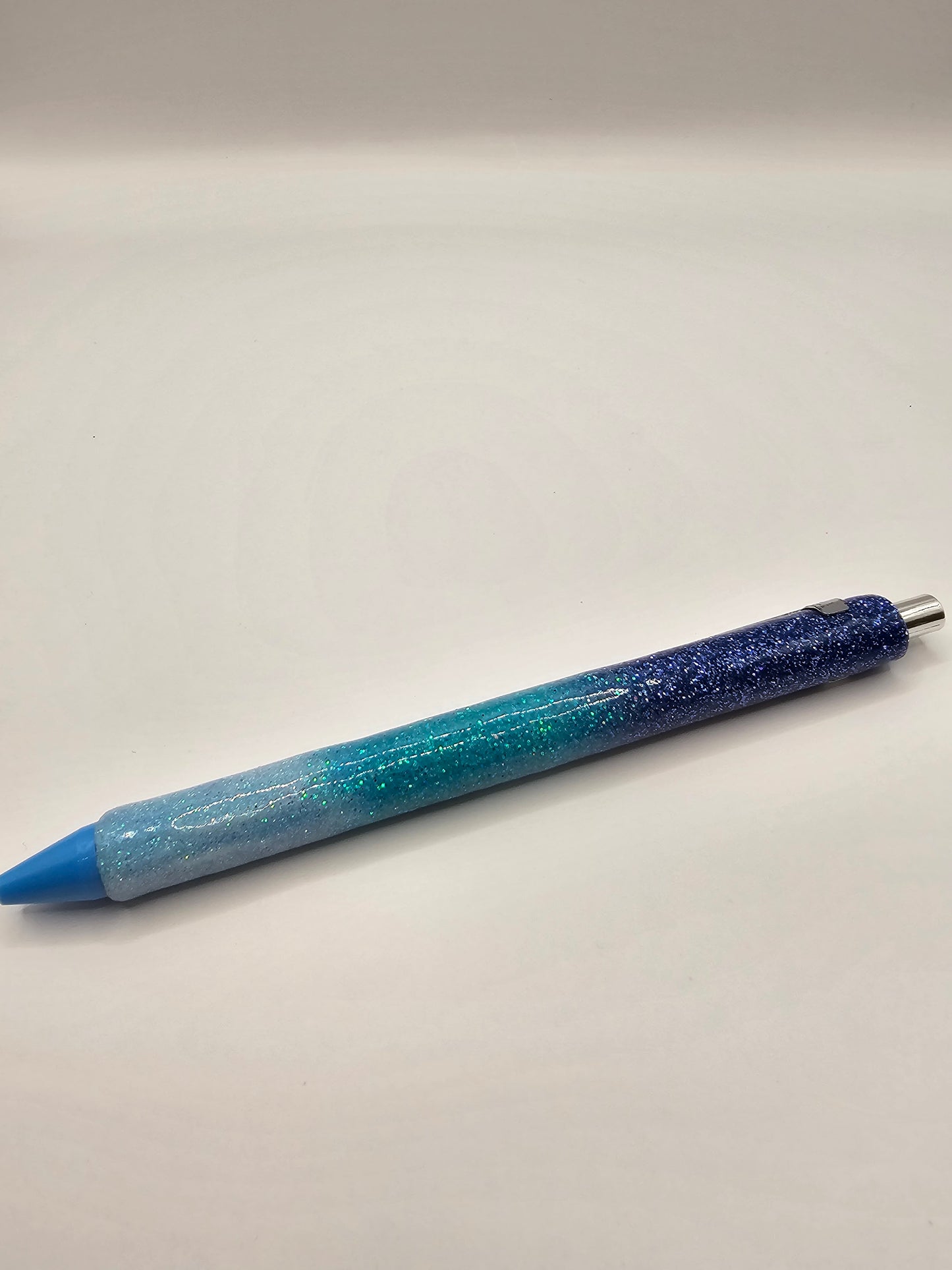 Blue Ombre Glitter Pen