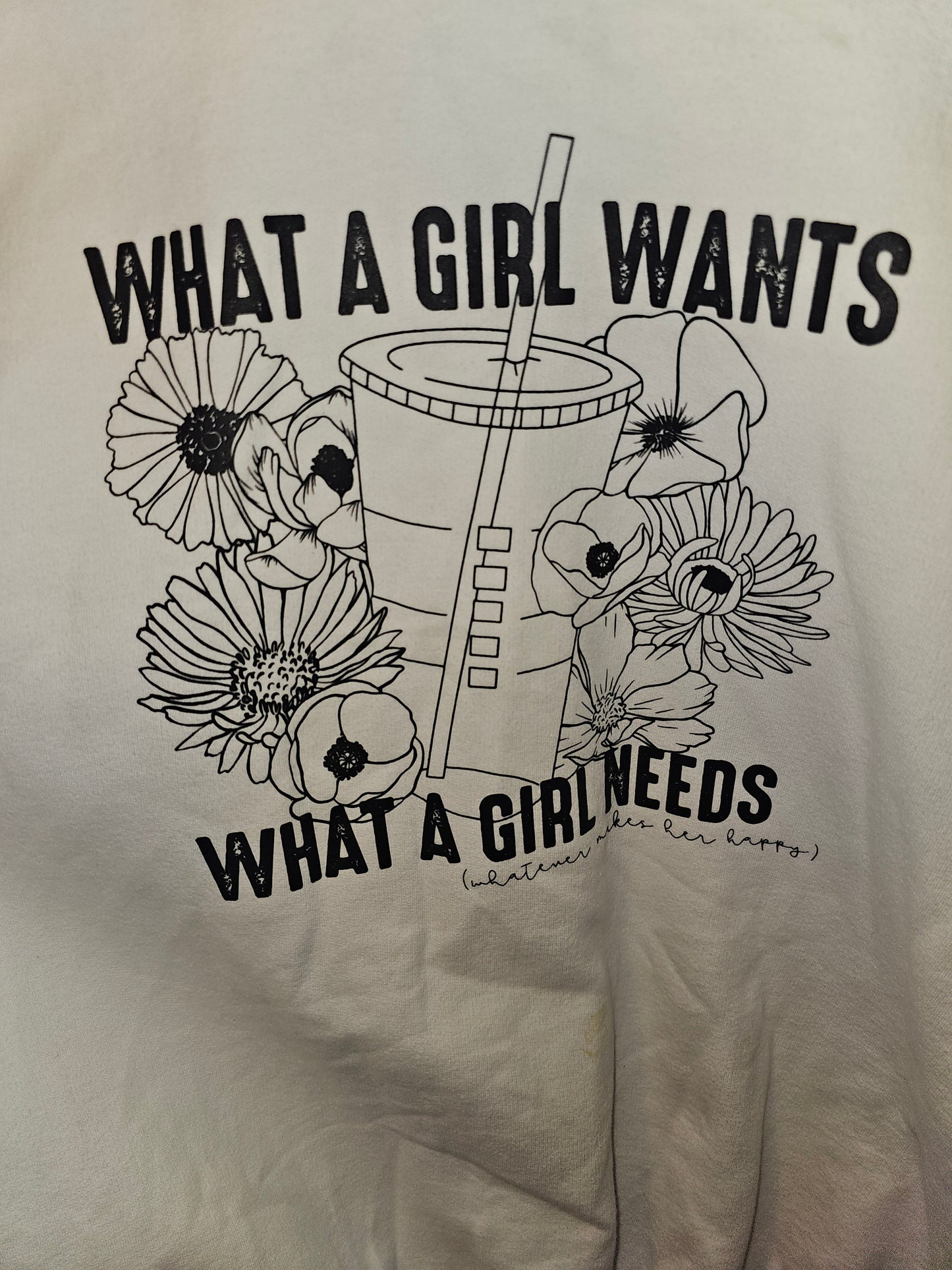 What a Girl Wants XL Sweat