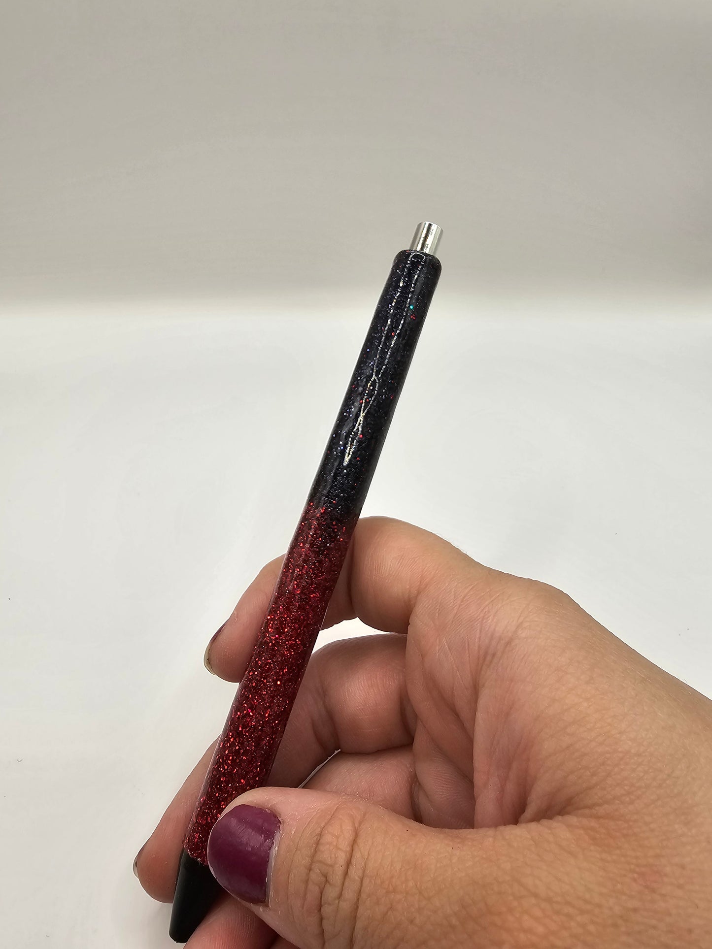 Red & Black Ombre Pen