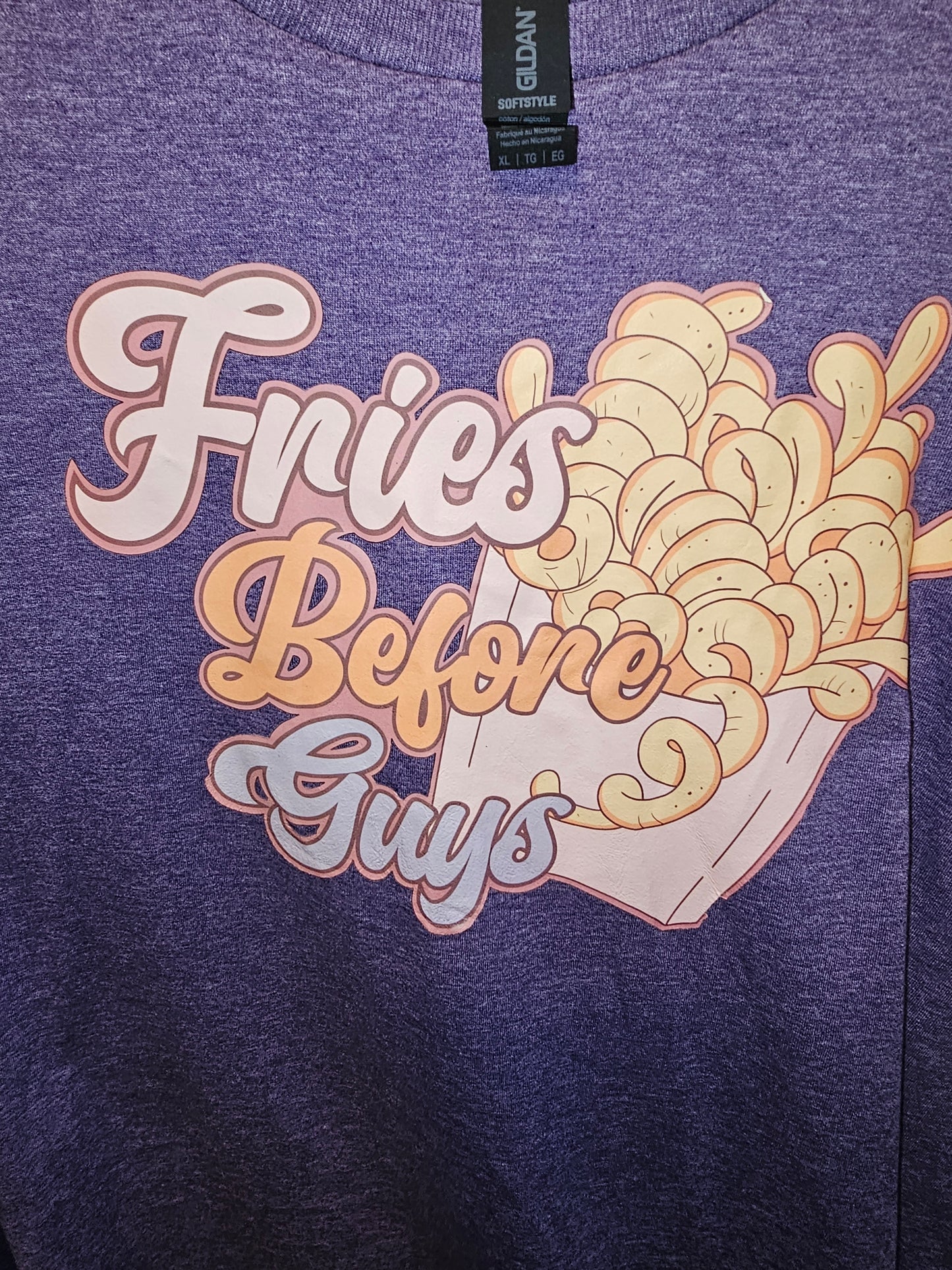 Fries Before Guys XL Tee