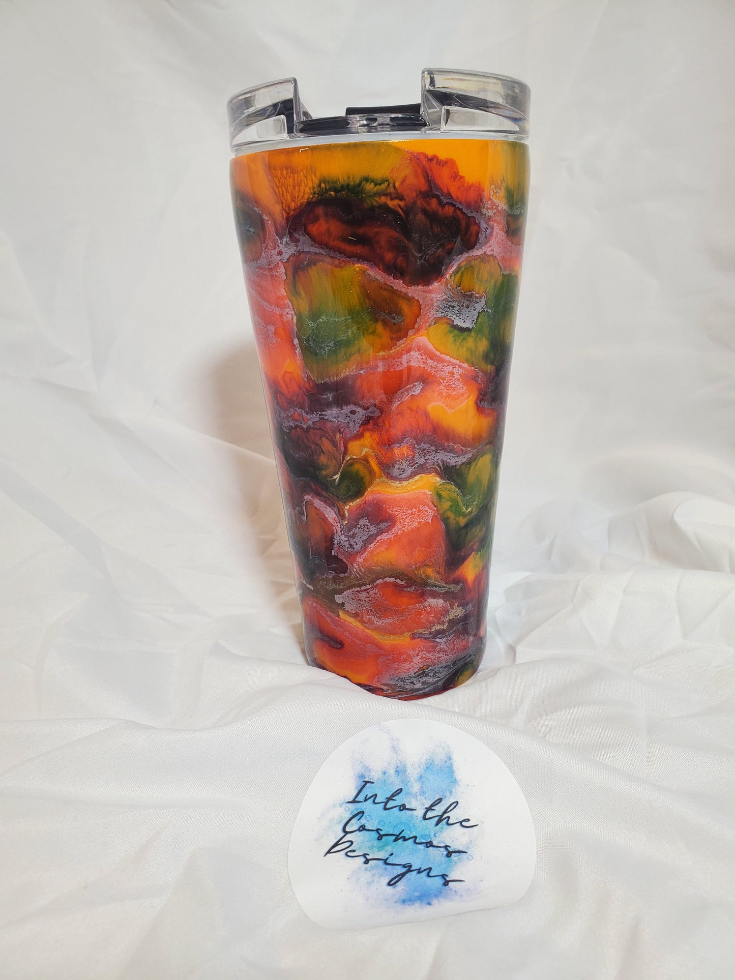 Custom Alcohol Ink Tumbler