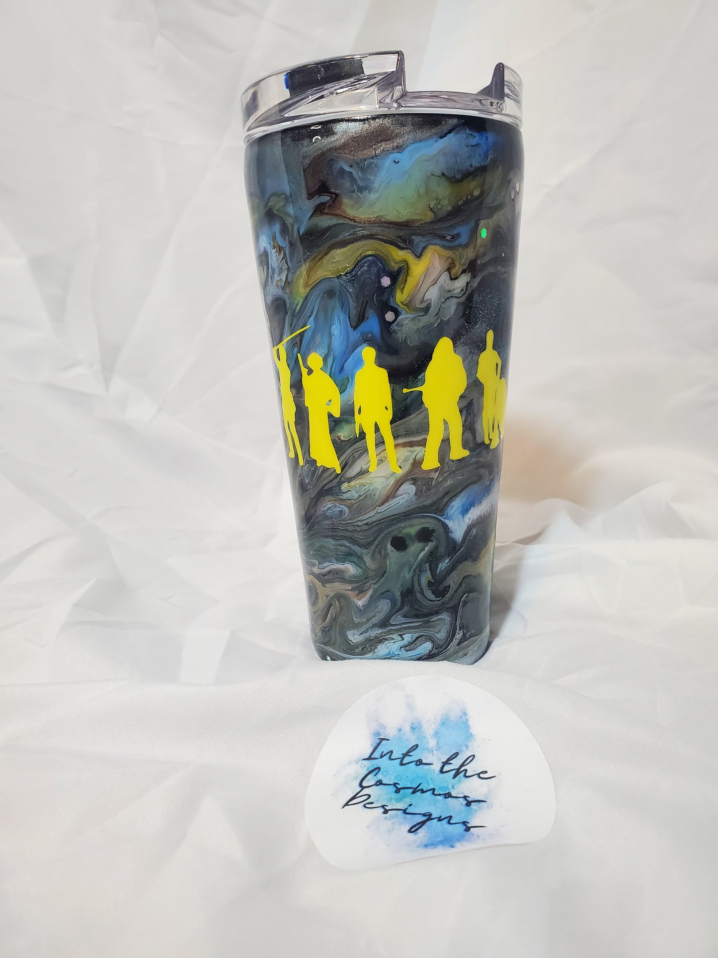 Custom Alcohol Ink Tumbler