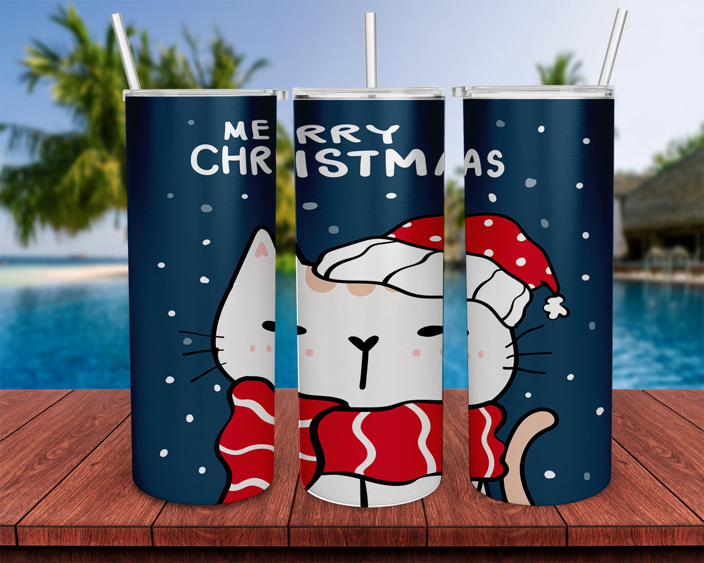 Christmas Kitty 20 oz