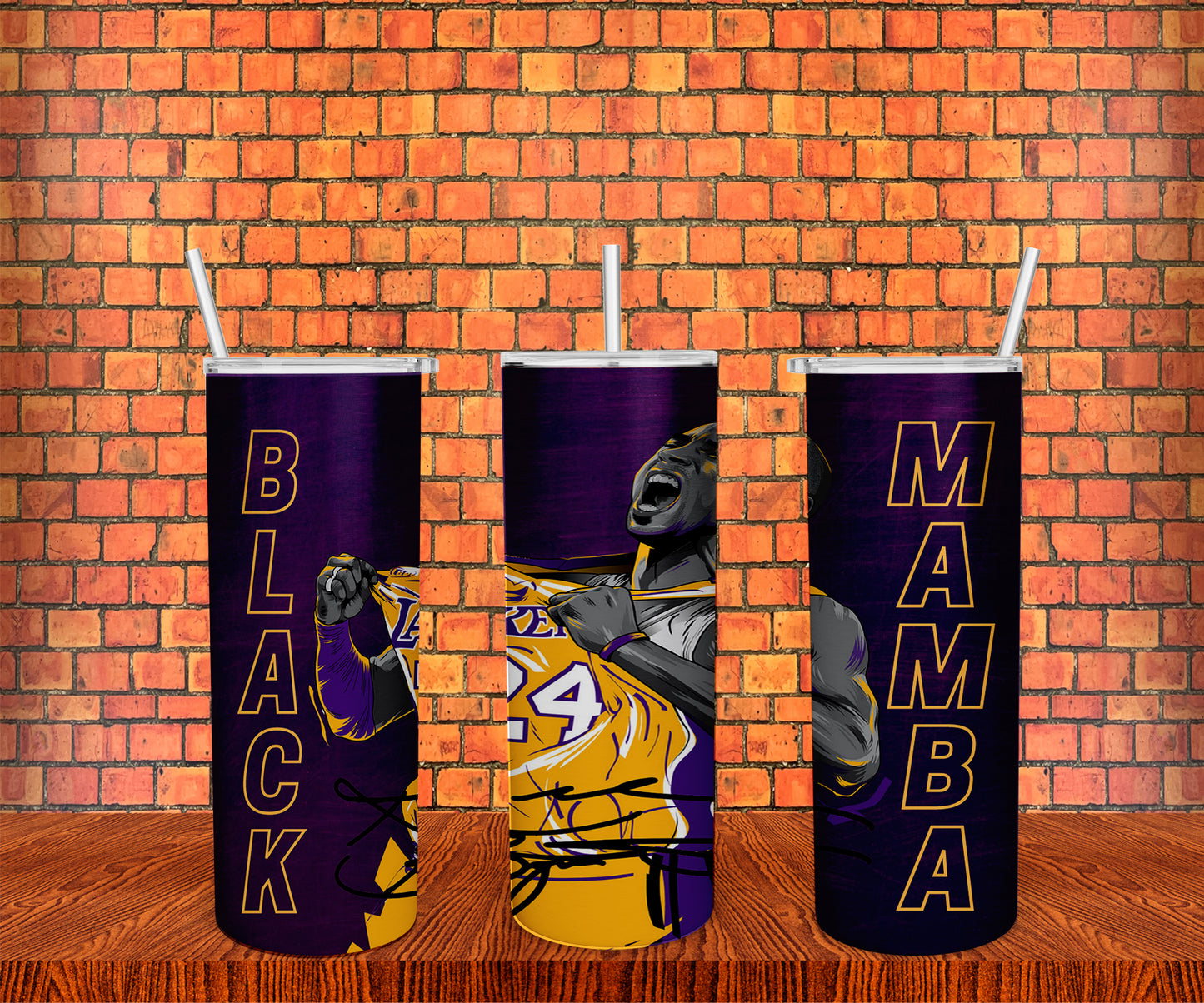 Kobe Bryant Tumbler 20 oz