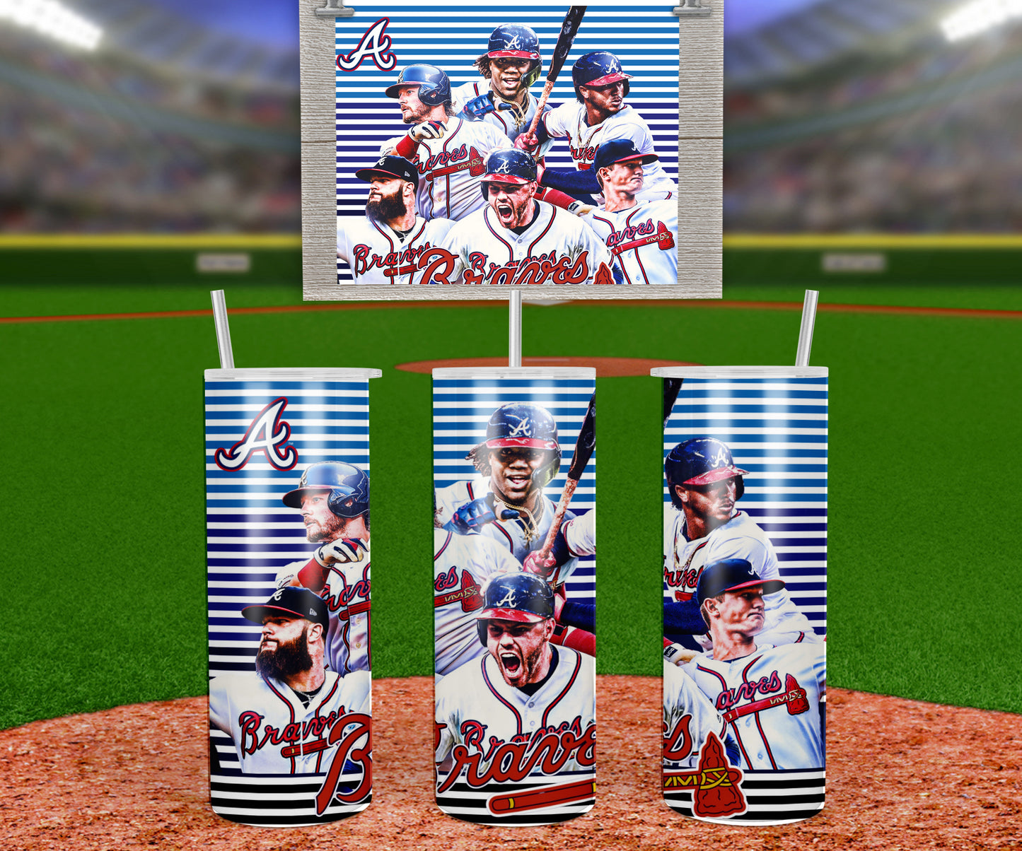 ATL Braves 20 oz