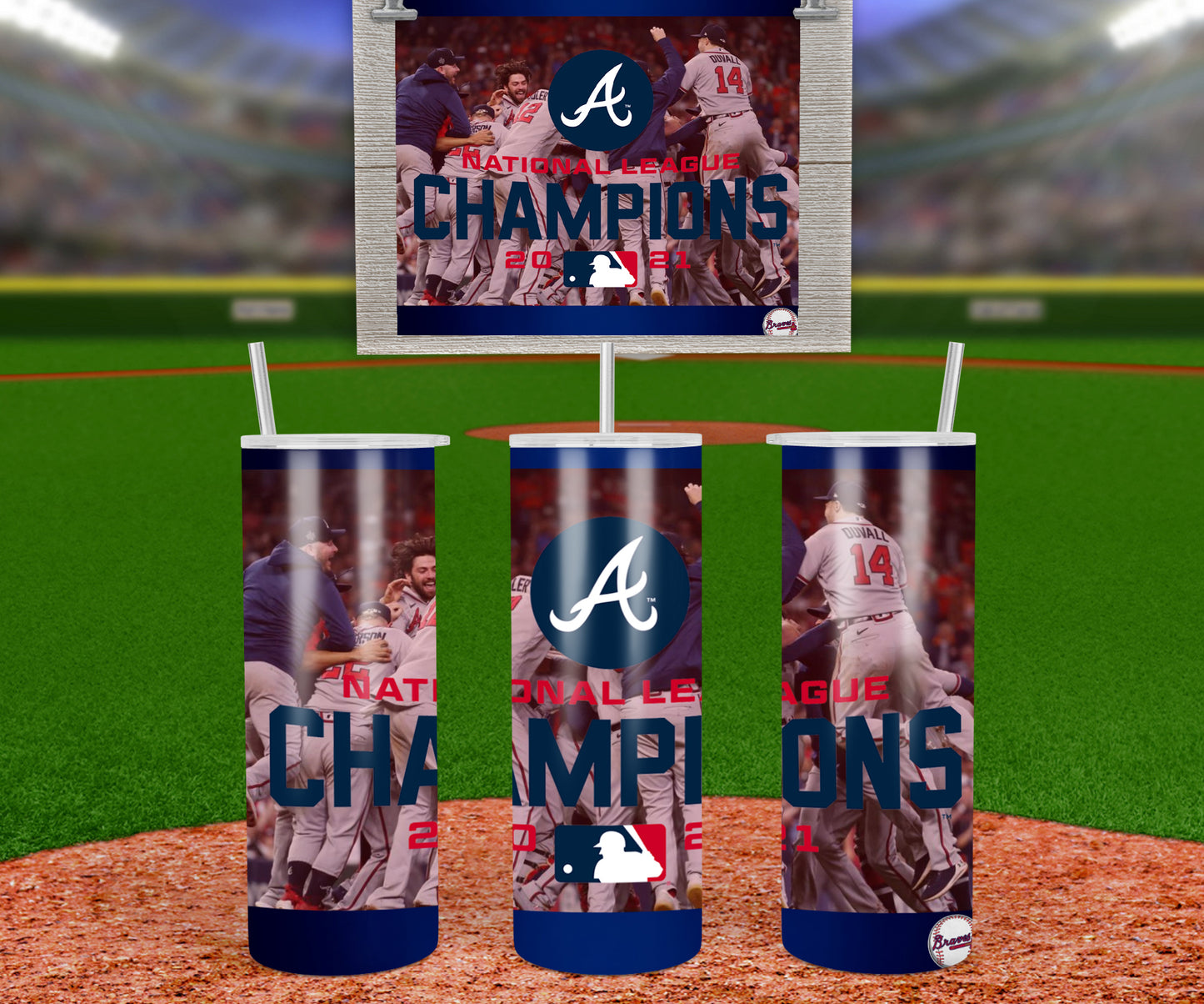 ATL Braves 20 oz