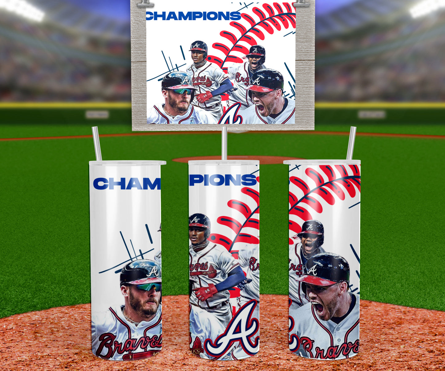 ATL Braves 20 oz