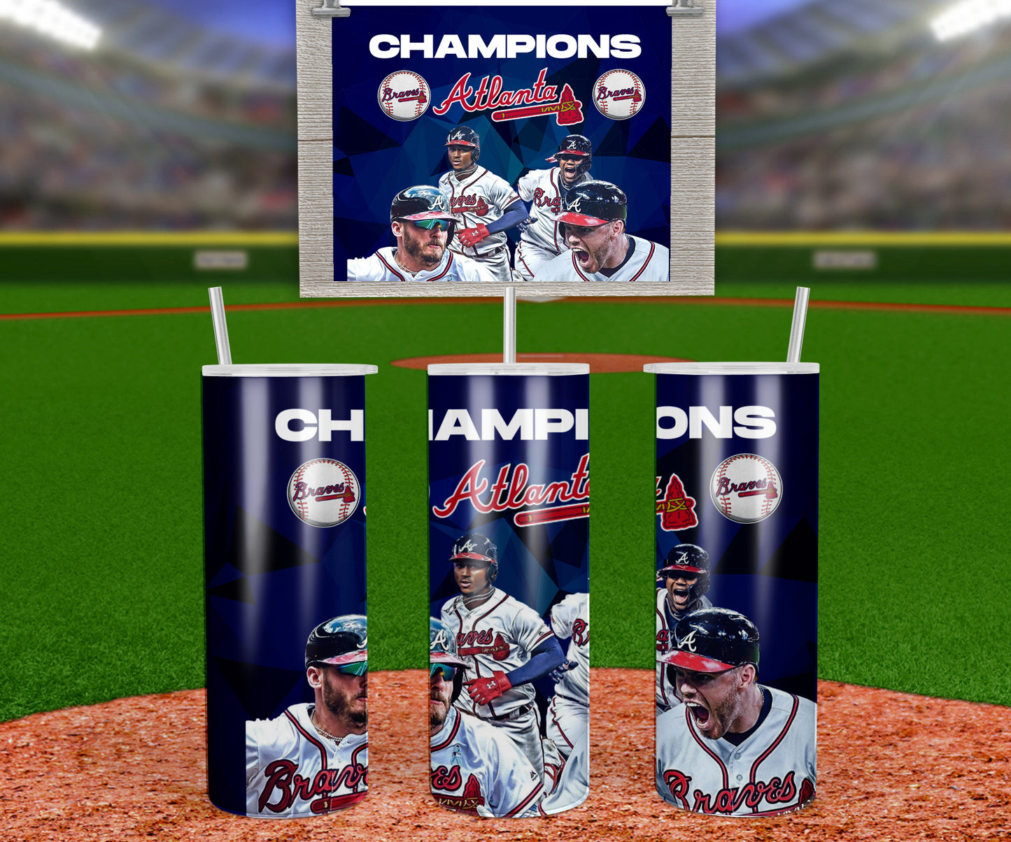 ATL Braves 20 oz